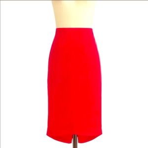 BB Dakota Red A-line Skirt